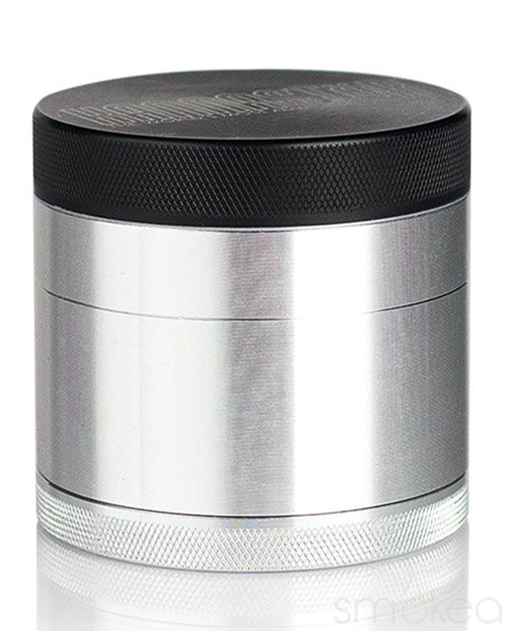 Kannastor 2.2" 4pc Solid Top Grinder Silver