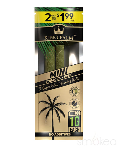 King Palm Mini Natural Pre-Rolled Cones (2-Pack)