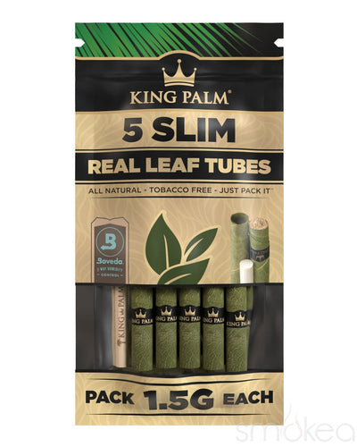 King Palm Slim Natural Pre-Rolled Cones (5-Pack)