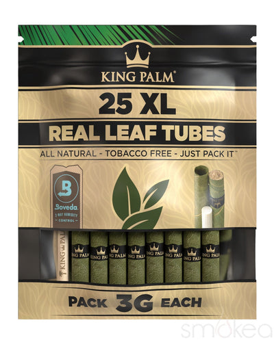 King Palm XL Natural Pre-Rolled Cones (25-Pack)