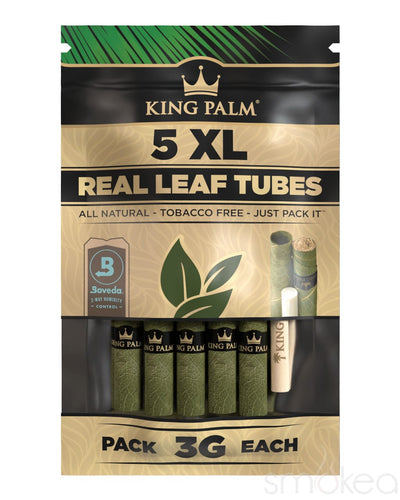 King Palm XL Natural Pre-Rolled Cones (5-Pack)
