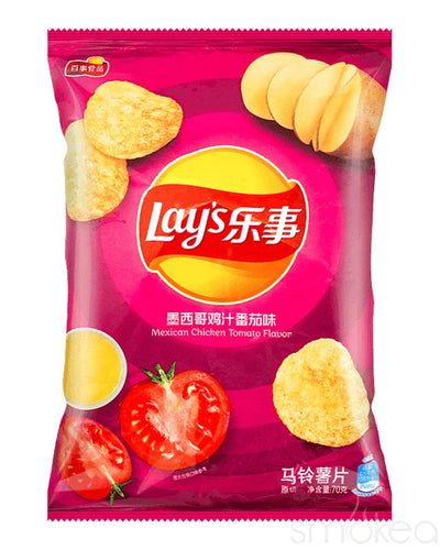 Lay's Mexican Chicken Tomato Flavored Potato Chips (China)