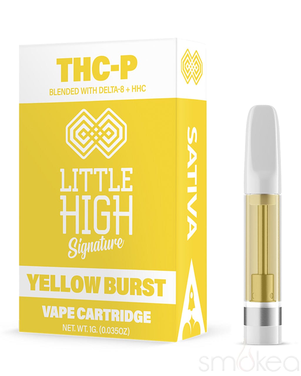Little High 1g THCP Blend Cartridge - Yellow Burst