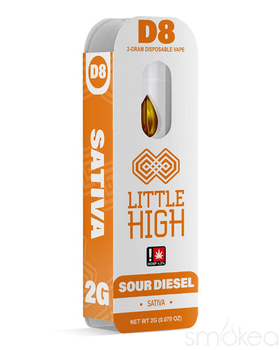 Little High 2g Delta 8 Vape - Sour Diesel