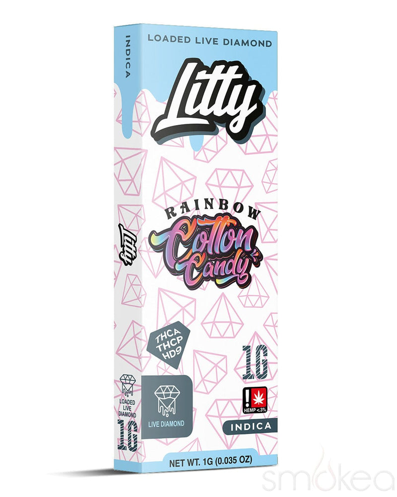 Loaded Live Diamonds Vape | Rainbow Cotton Candy | SMOKEA Loaded Live Diamonds Vape | Rainbow Cotton Candy | SMOKEA