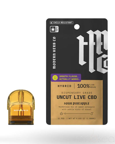 Modern Herb Co Live CBD Uncut Pod Refill - Sour Pineapple