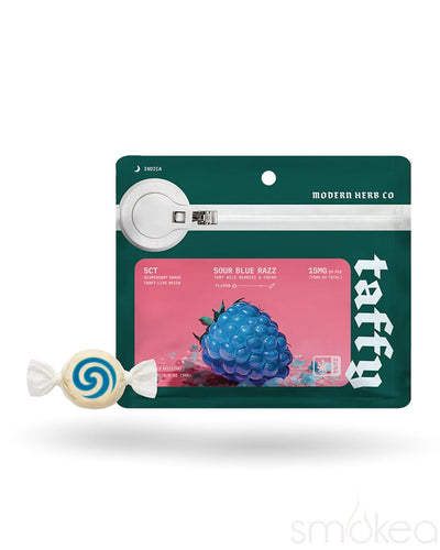 Modern Herb Co Live Resin THC Taffy - Sour Blue Razz