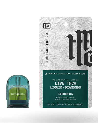 Modern Herb Co THCA Liquid Diamonds Pod Refill - Lemon OG