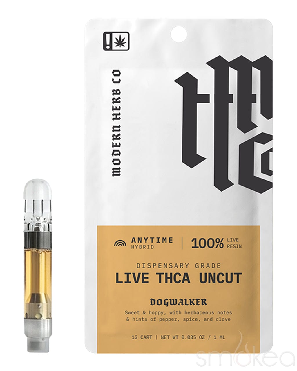Modern Herb Co THCA Live Resin Uncut Cartridge - Dogwalker