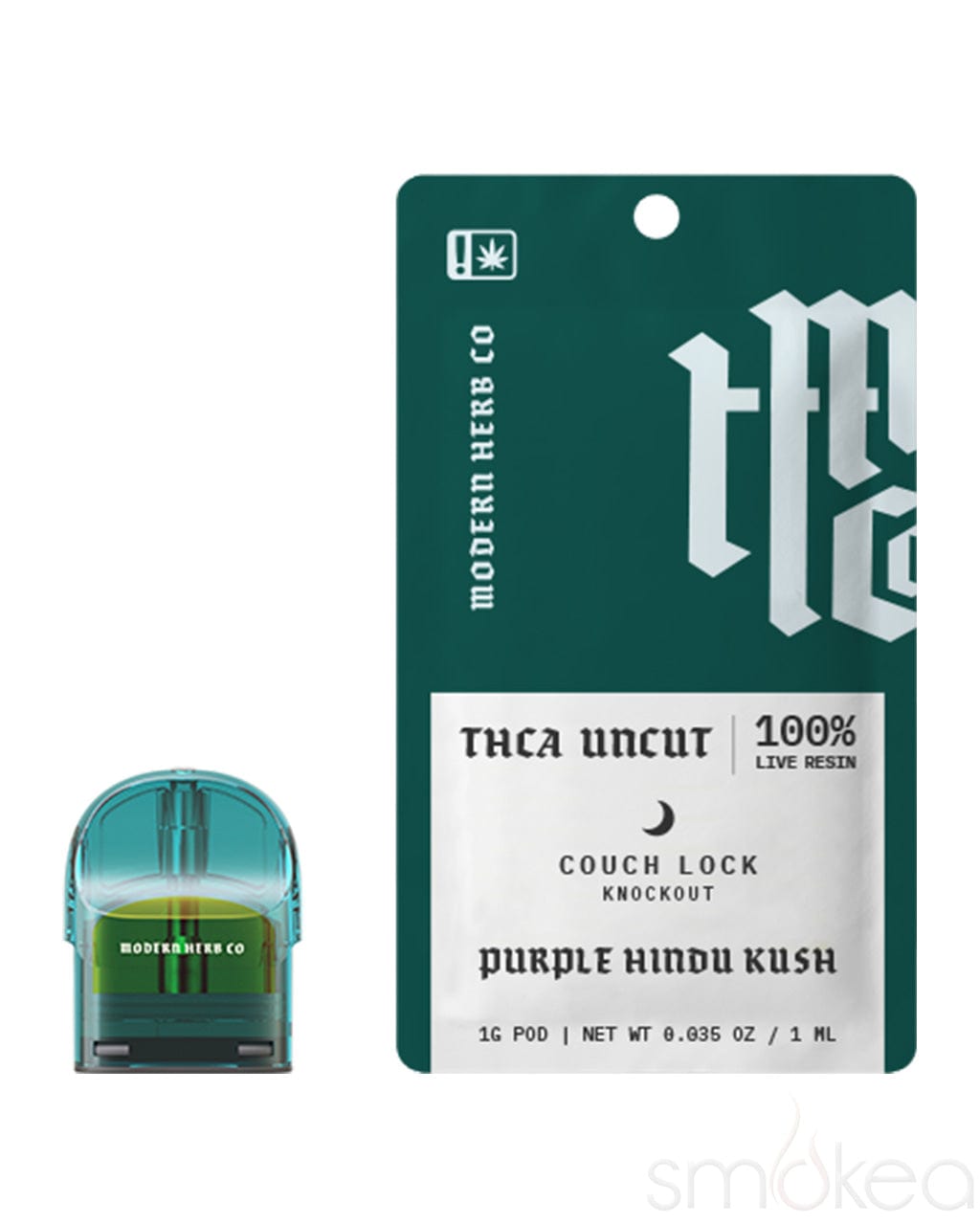 Modern Herb Co THCA Live Resin Uncut Pod Refill - Purple Hindu Kush