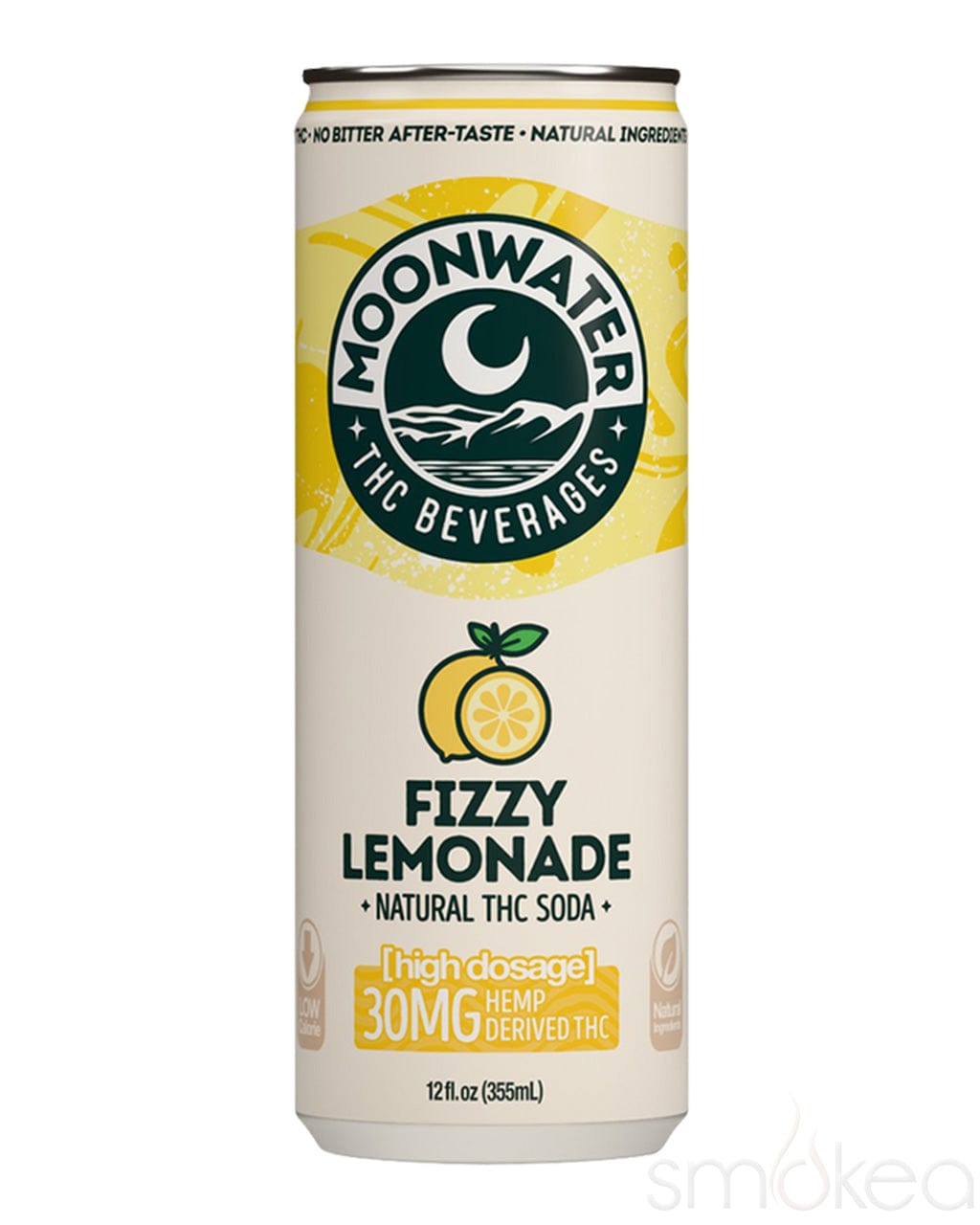 Moonwater High Dosage THC Infused Soda - Fizzy Lemonade