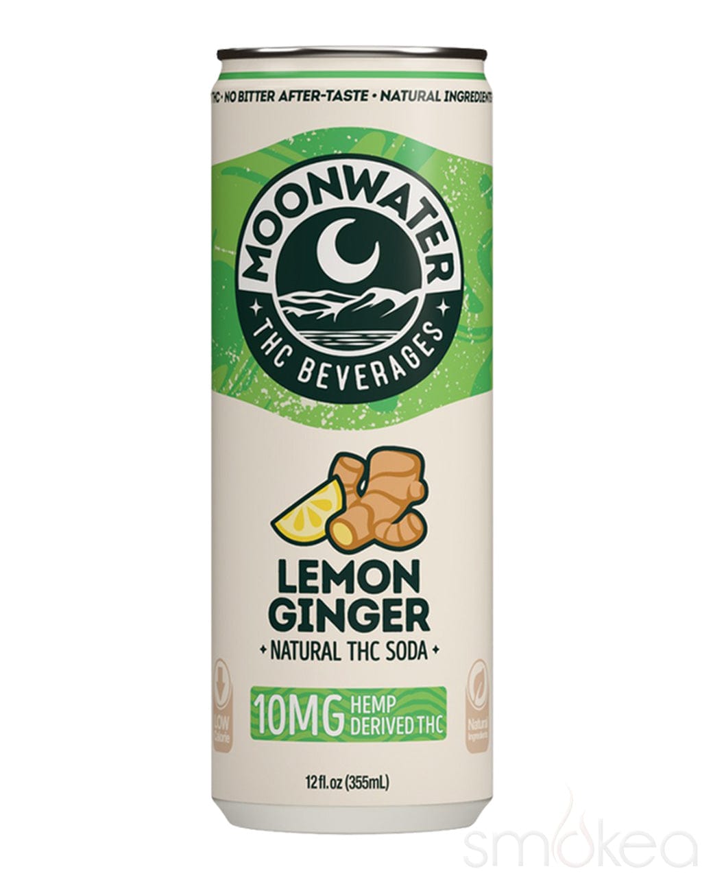 Moonwater THC Infused Soda - Lemon Ginger