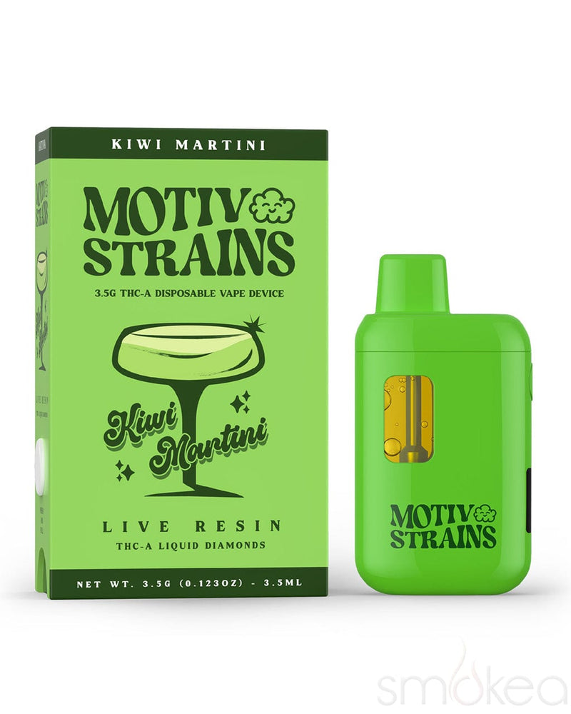 Motiv Strains 3.5g THCA Liquid Diamonds Vape - Kiwi Martini Motiv Strains 3.5g THCA Liquid Diamonds Vape - Kiwi Martini