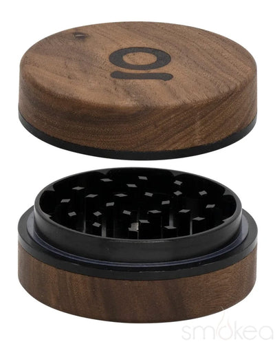ONGROK 2-Piece Walnut Grinder Black