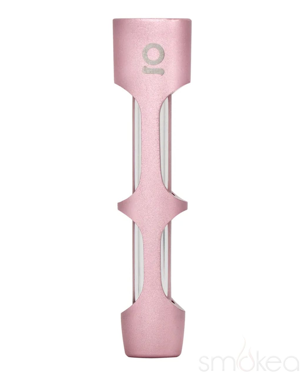 ONGROK Aluminum & Glass Chillum Pipe Rose Gold