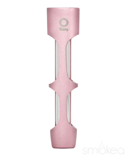 ONGROK Aluminum & Glass Chillum Pipe Rose Gold