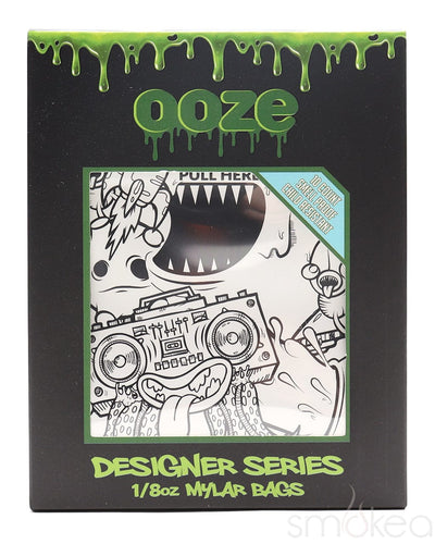 Ooze Designer Series 1/8oz Mylar Bags (10-Pack) Monsterous
