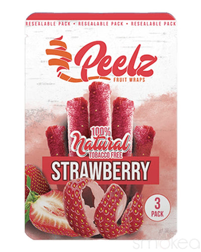 Peelz Fruit Blunt Wraps - Strawberry (3-Pack)