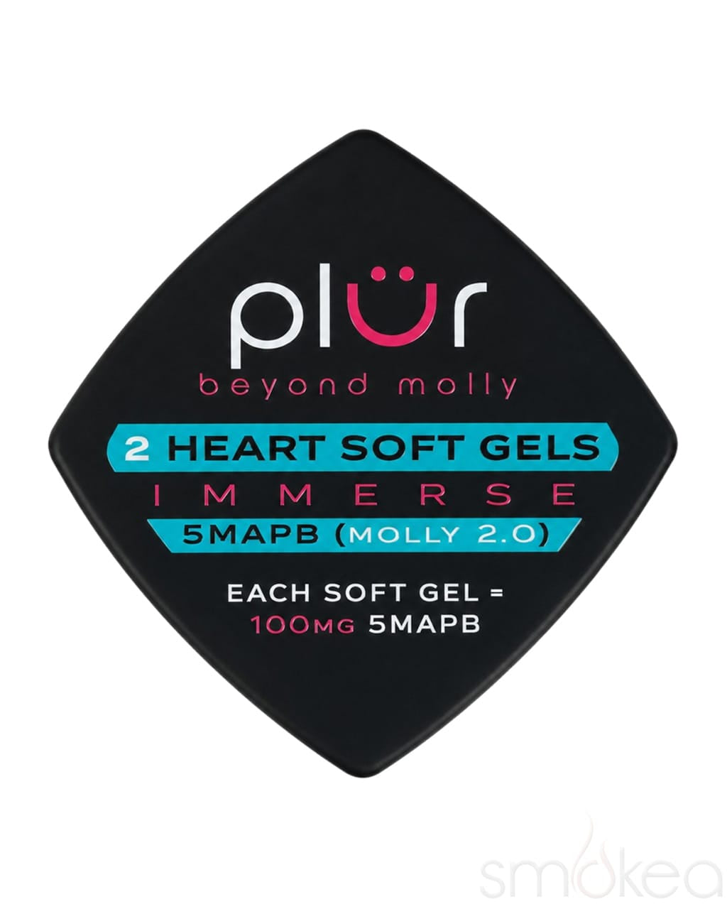 PLÜR Beyond Molly Immerse 5MAPB Heart Soft Gels