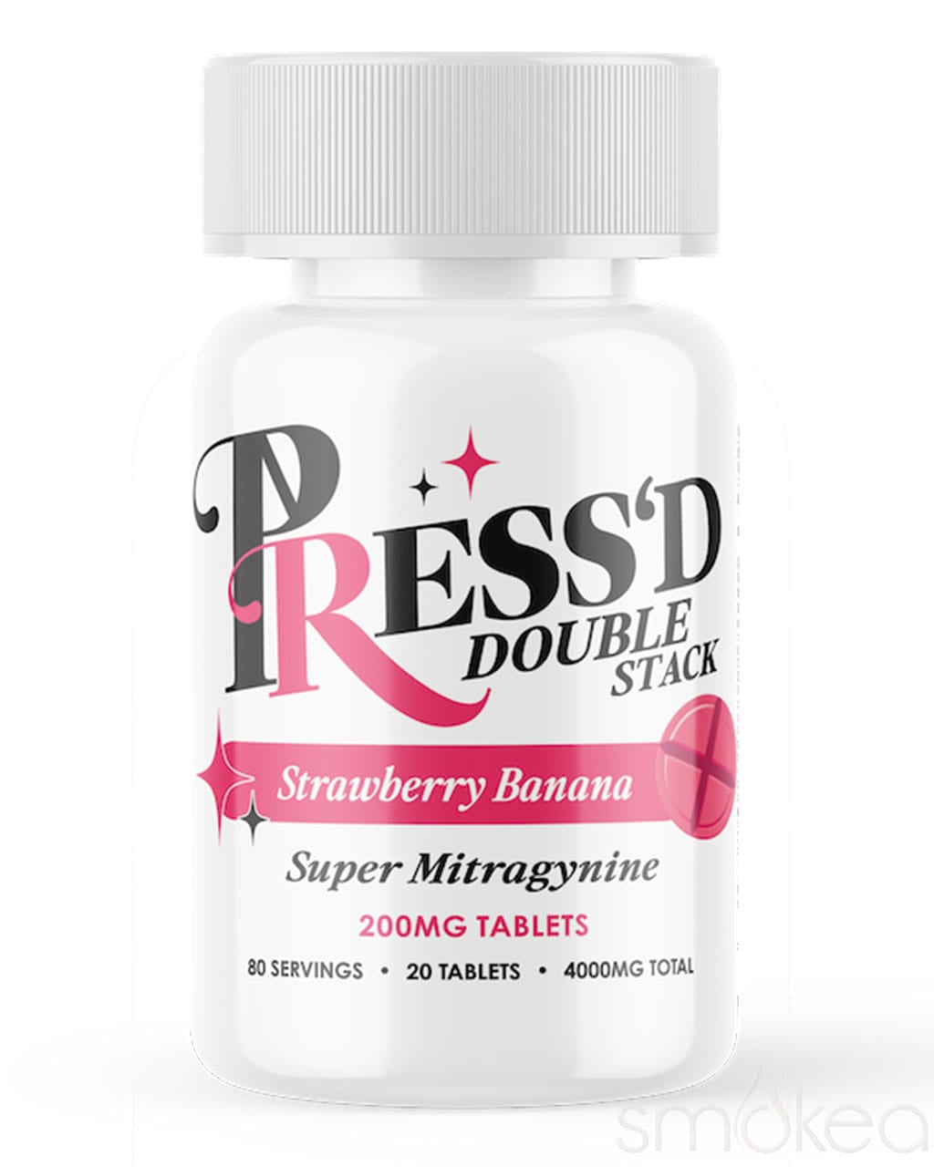 Press'd Double Stack Super MIT Tablets - Strawberry Banana
