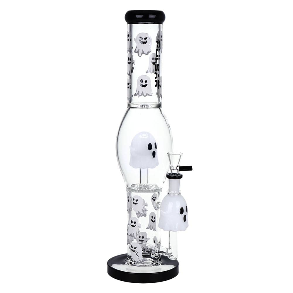 Pulsar Glow In the Dark "Ghosty" Glass Bong