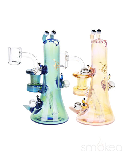Pulsar Snail Smoochies Glass Dab Rig