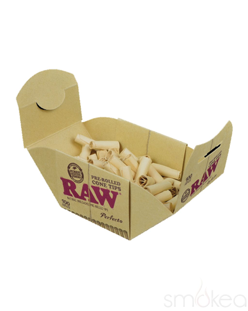 Raw Perfecto Pre-Rolled Cone Tips (100-Pack)