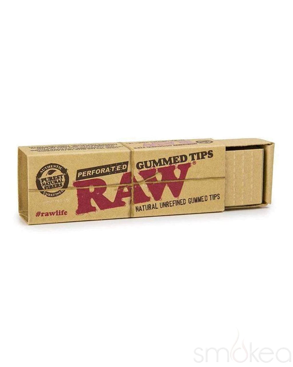 Raw Perforated Gummed Tips