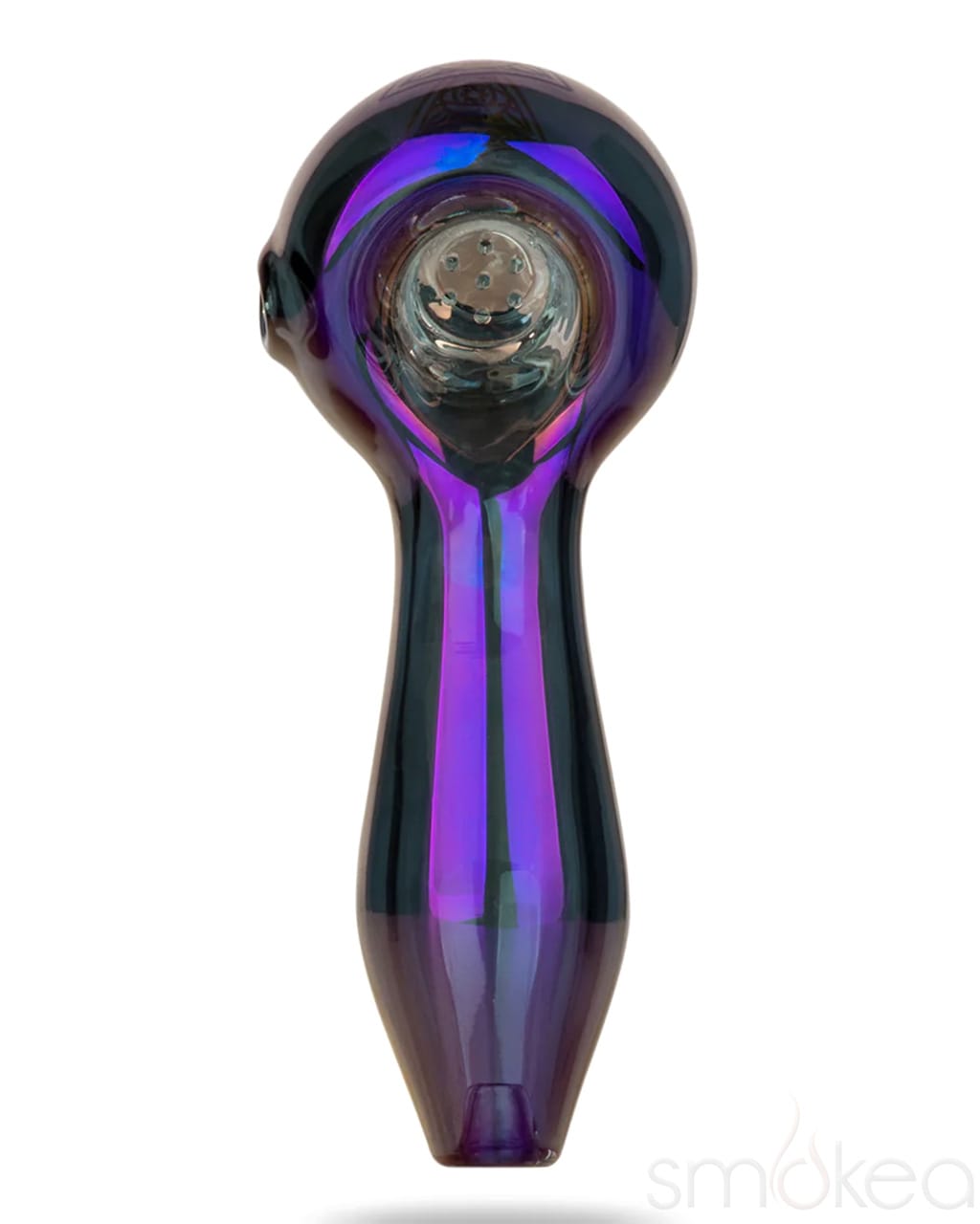 Red Eye Tek 4" Terminator Spoon Hand Pipe Blue