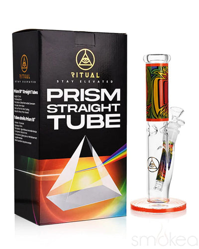 Ritual 10" Prism Straight Tube Bong