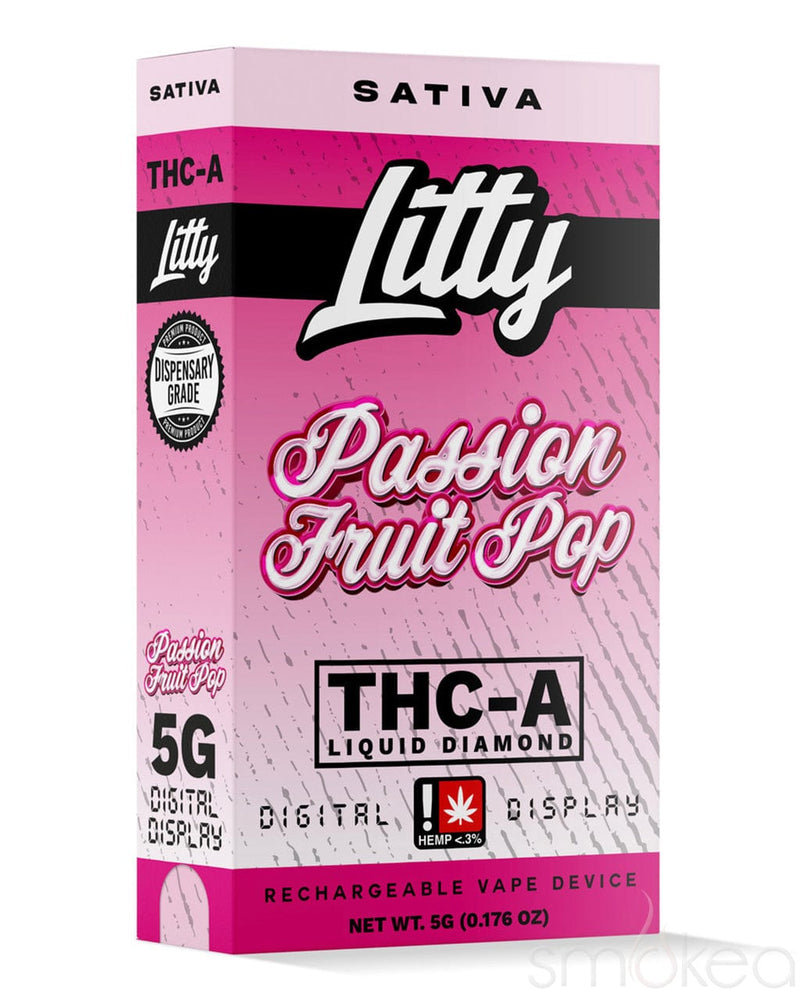 Litty 5g THCA Signature Blend Vape - Passion Fruit Pop Litty 5g THCA Signature Blend Vape - Passion Fruit Pop