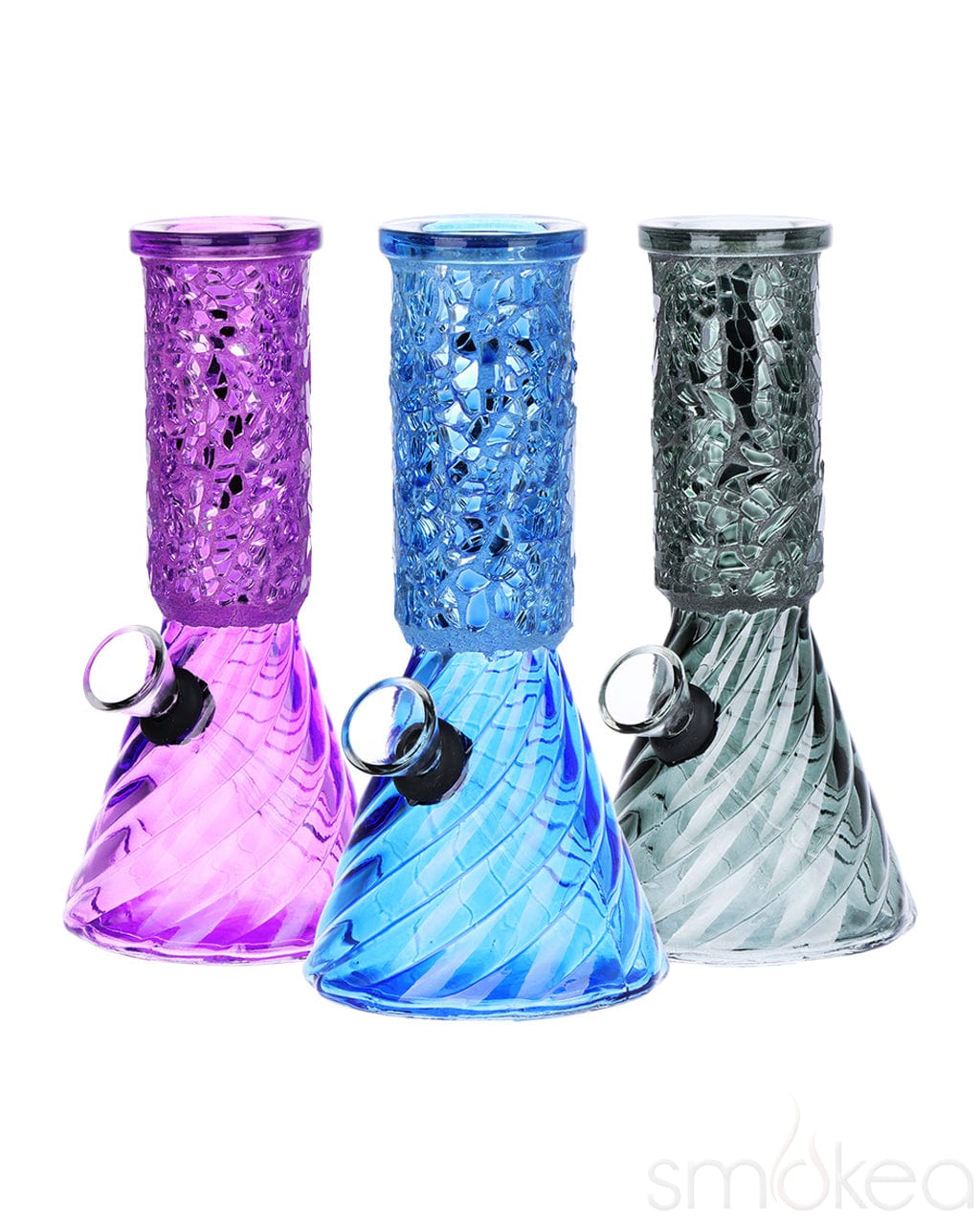 SeshGear Crystalline Mini Glass Bong