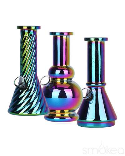 SeshGear Electroplated Mini Glass Bong