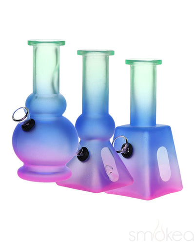 SeshGear Neon Ombre Mini Glass Bong