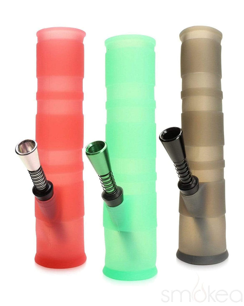 Mini Bong Silicone Pipe Grinder Portable Kit For Sale