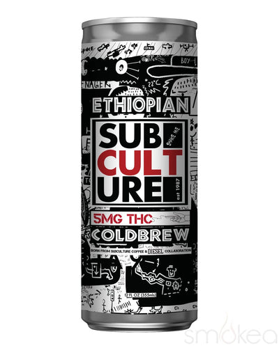 Subculture THC Infused Black Cold Brew Coffee
