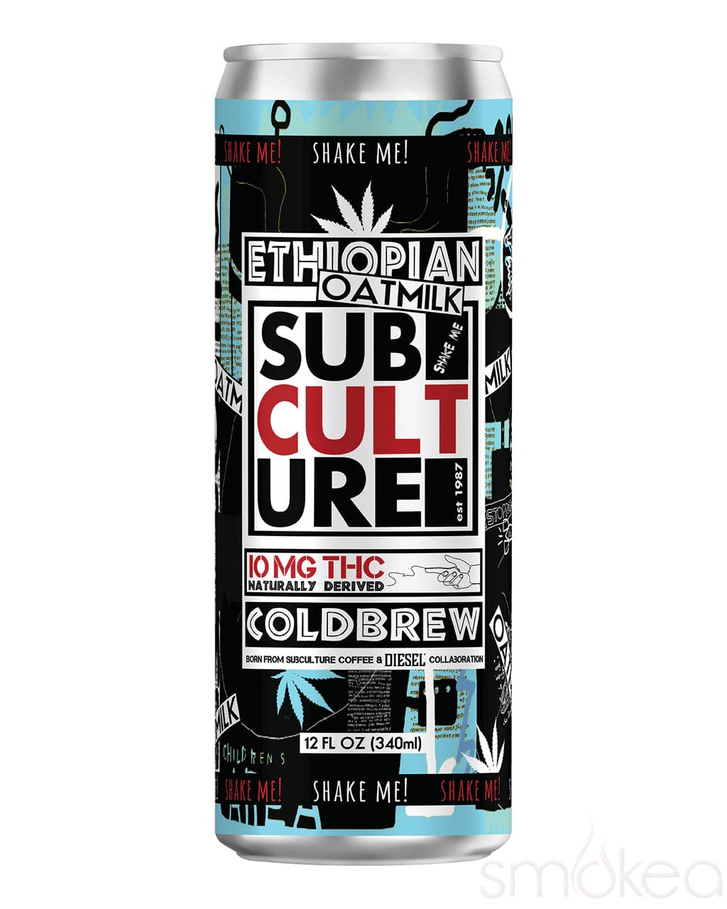 Subculture THC Infused Oat Milk Cold Brew Latte