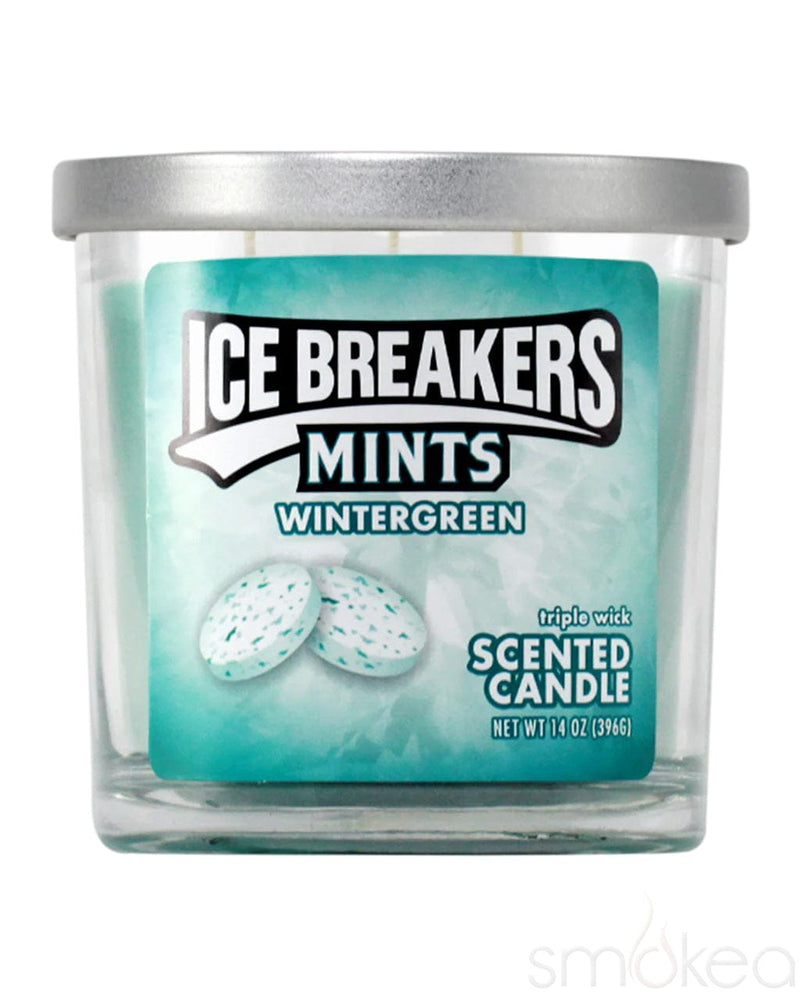 Sweet Tooth 14oz Ice Breakers Mints Wintergreen Scented Candle Sweet Tooth 14oz Ice Breakers Mints Wintergreen Scented Candle
