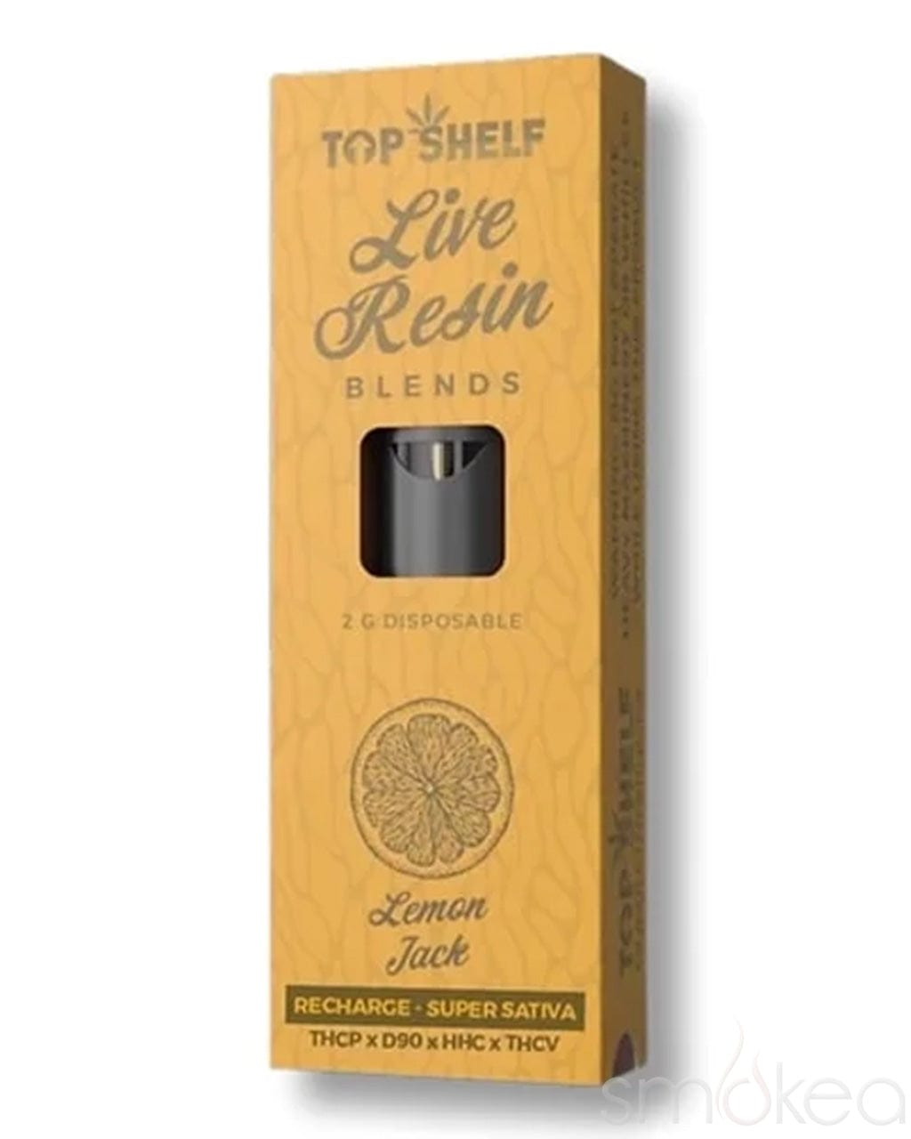 Top Shelf Hemp 2g Live Resin Blend Disposable Vape - Lemon Jack
