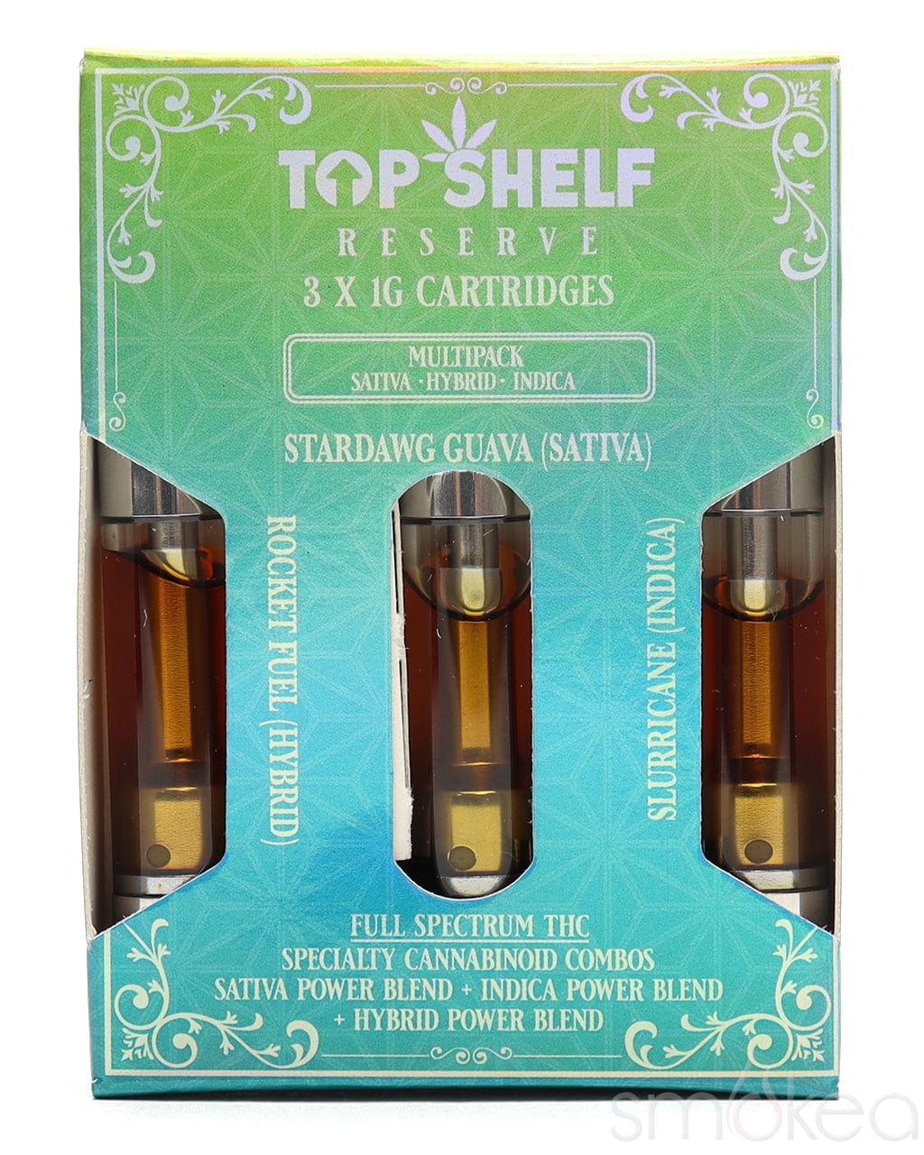 Top Shelf Hemp "Multi-Pack" 2.0 Blend Vape Cartridges (3-Pack)