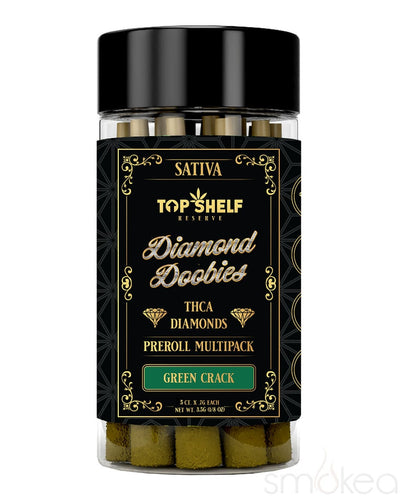 Top Shelf Hemp THCA Diamond Doobies Pre-Rolls - Green Crack