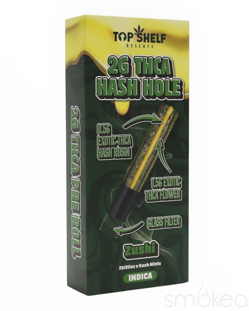 Top Shelf Hemp THCA Hash Hole Pre-Roll - Zushi