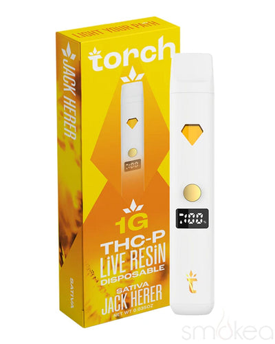 Torch 1g THCP Live Resin Disposable Vape - Jack Herer