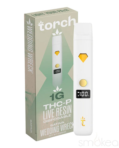 Torch 1g THCP Live Resin Disposable Vape - Wedding Wreck