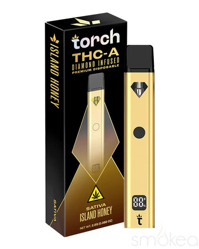 Torch 2.5g THCA Diamond Infused Vape - Island Honey