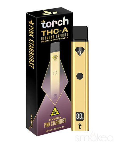 Torch 2.5g THCA Diamond Infused Vape - Pink Burst