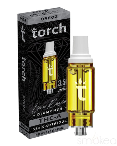 Torch 3.5g THCA Live Resin Diamonds Cartridge - OZs
