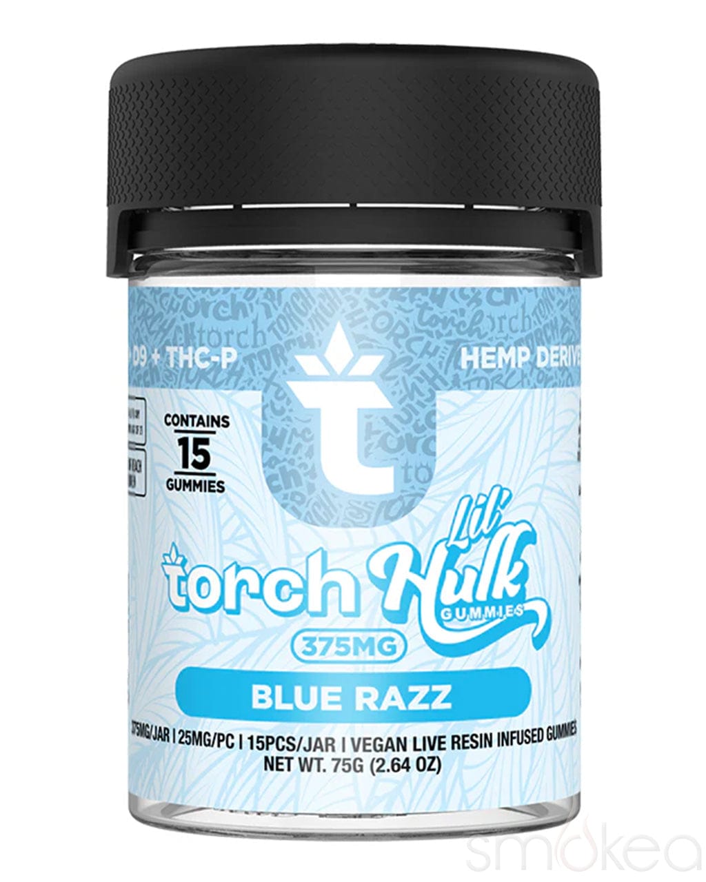 Torch 375mg Lil Hulk Gummies - Blue Razz