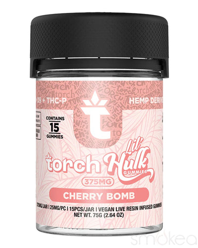 Torch 375mg Lil Hulk Gummies - Cherry Bomb
