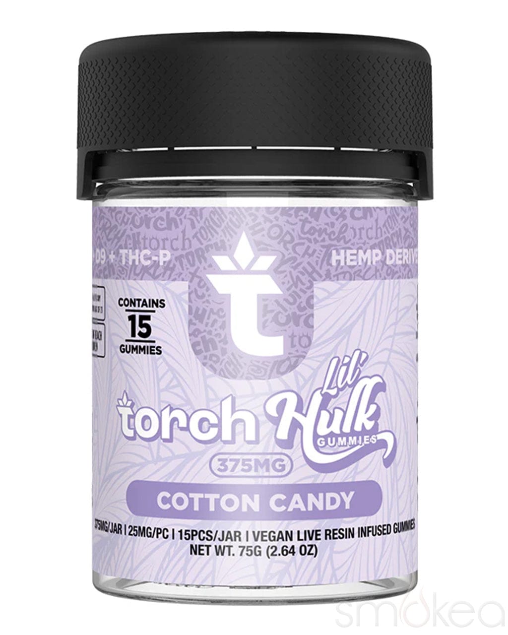 Torch 375mg Lil Hulk Gummies - Cotton Candy